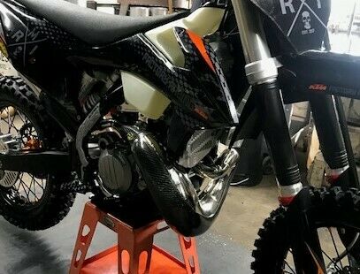 P3 101071 Max Pipe Guard for 2019-2021 Husky KTM 250 300 w/FMF Gnarly/Fatty Pipe - Fresh Stock Dated February 2026