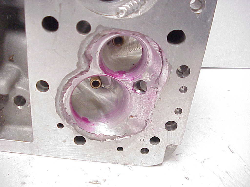 1 SB 2.2 Chevy GM #12480011 Aluminum Head With Damage. NASCAR JR7 - Fresh Stock Dated February 2026