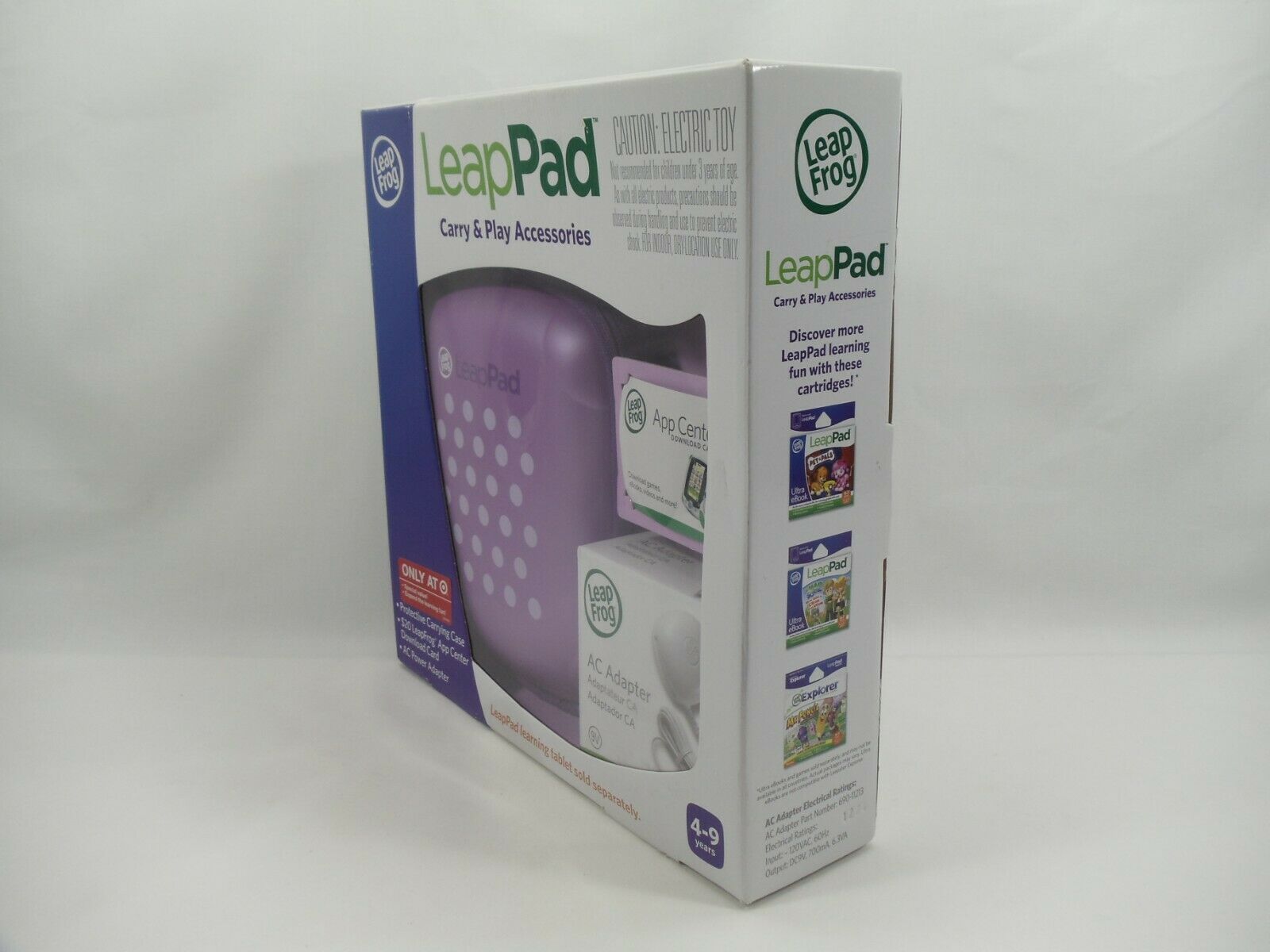 LeapFrog LeapPad Purple Carry & Play Accessories - Fresh Stock Dated February 2026