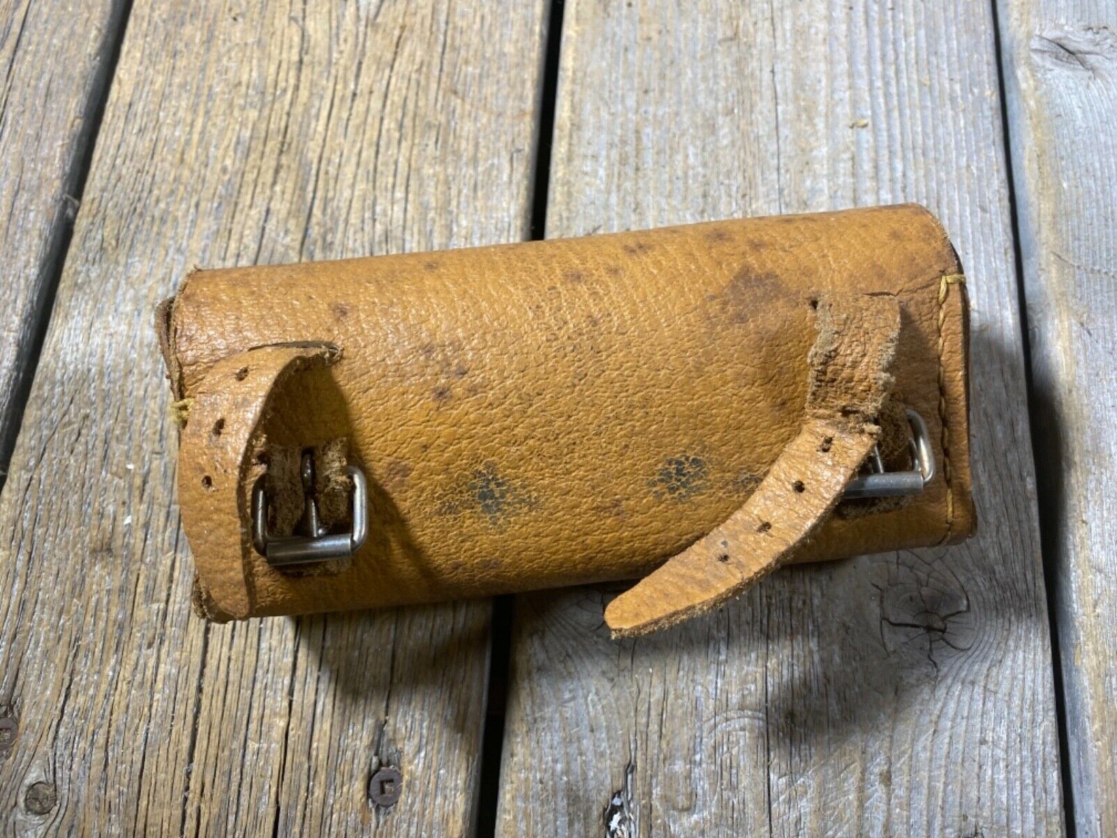 VINTAGE ANTIQUE BIKE BICYCLE TISCAWE DEPOSE TOOL BAG TOOL POUCH SADDLE BAG TOOLS - Fresh Stock Dated December 2025