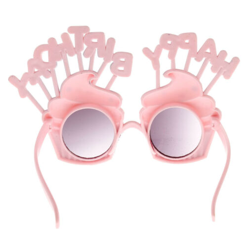 Happy Birthday Ice cream Party Glasses Sunglasses Unisex Fancy Dress - Fresh Stock Dated February 2026
