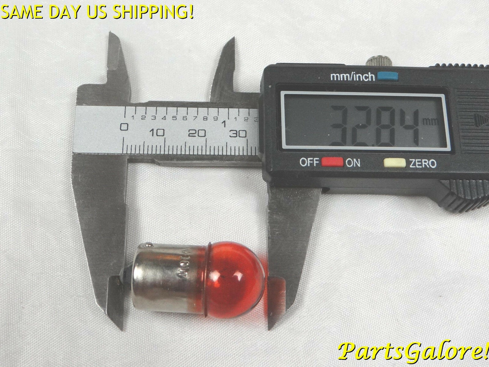 2pc #67 12v 10w Orange / Amber Light Bulb, Turn Signal, Scooter Motorcycle - Fresh Stock Dated February 2026