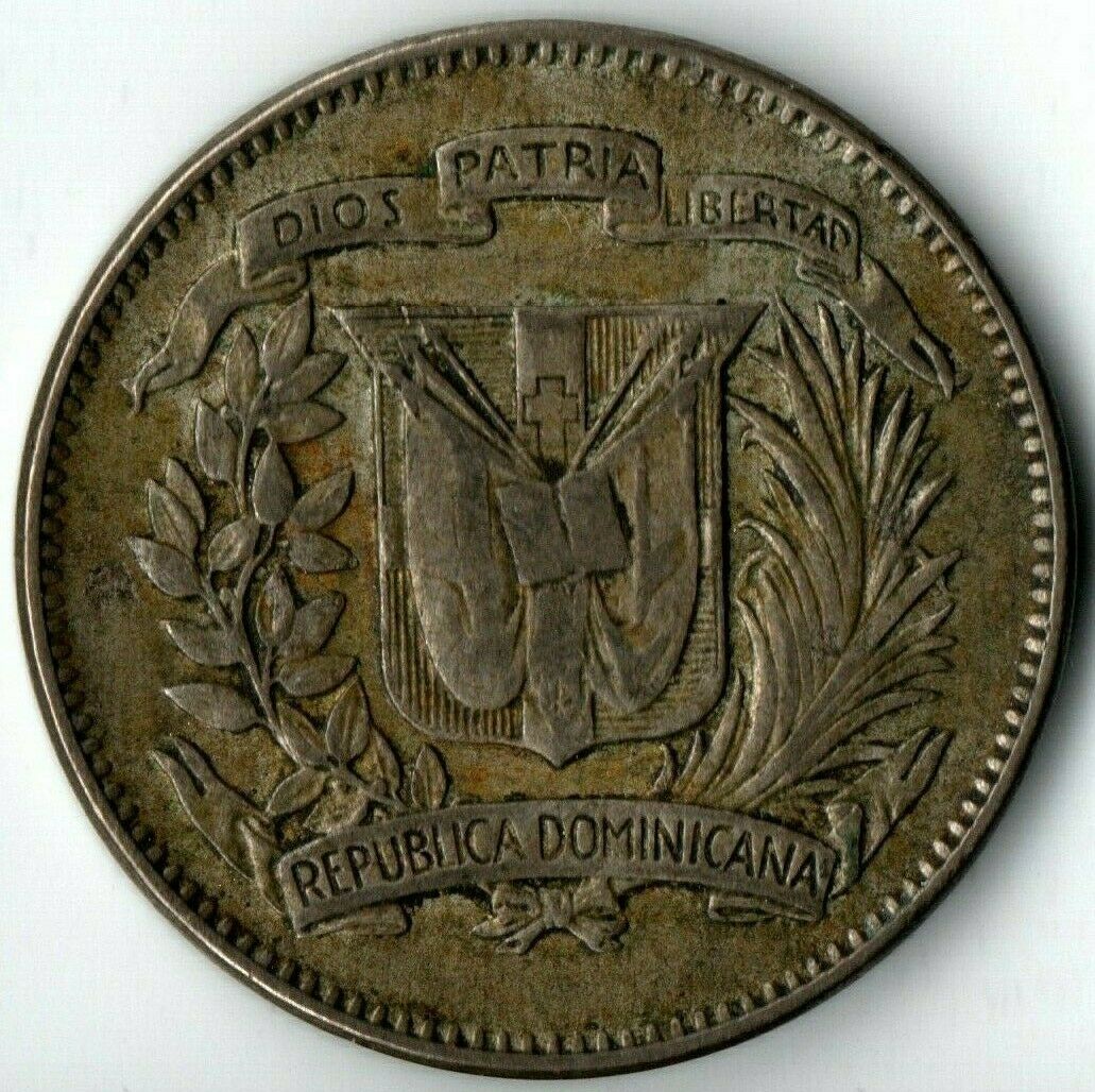 Dominican Republic Silver 1942 5 Centavos - Fresh Stock Dated December 2025