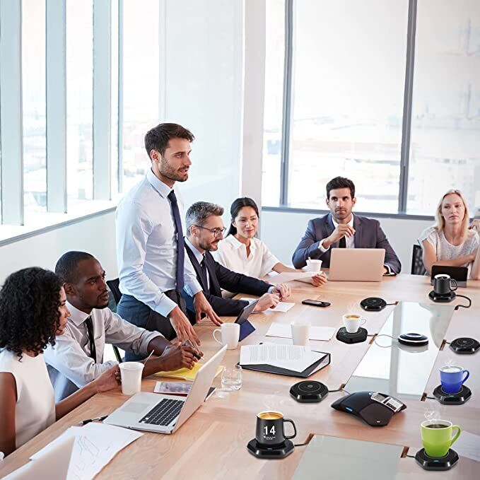 Calentador De Bebidas Con Auto Apagado Ideal Para Tazas De Café Leche Chocolate - Fresh Stock Dated February 2026