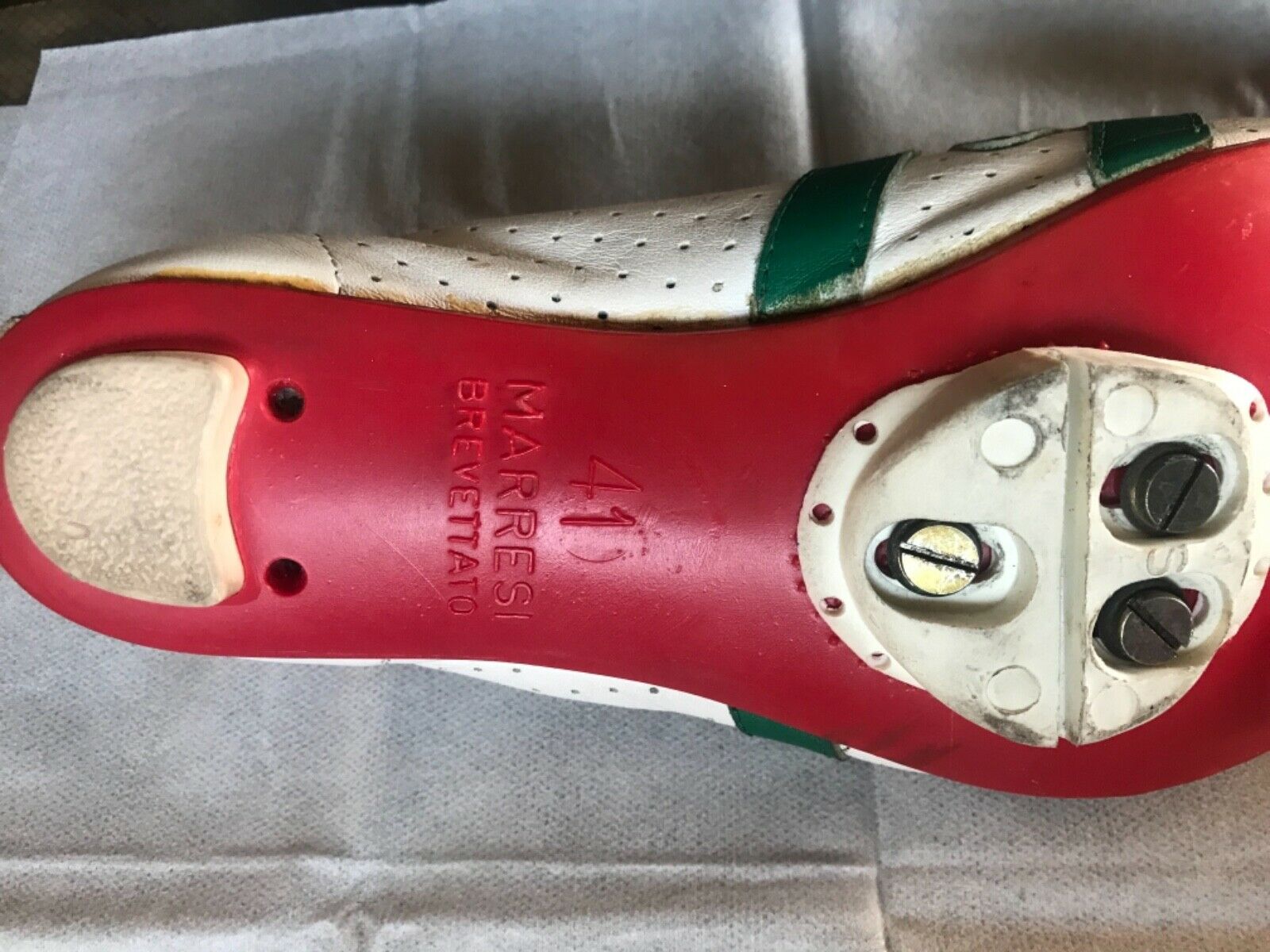 EROICA MARRESI BREVETTATO BIKE SHOES 41 NOS - Fresh Stock Dated December 2025