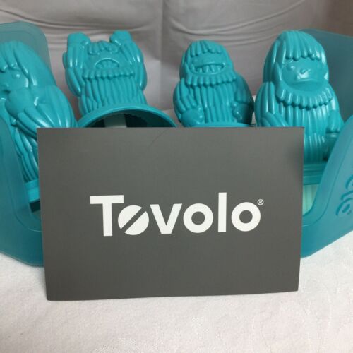 New In Box Tovolo Yeti Pop Molds Set Of 4 Silicone Sleeves & 4 Pop Handles. - Fresh Stock Dated February 2026