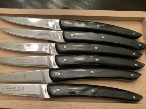 Claude Dozorme Thiers 6 Knive Boxed Set Nacrine Handle - Fresh Stock Dated December 2025