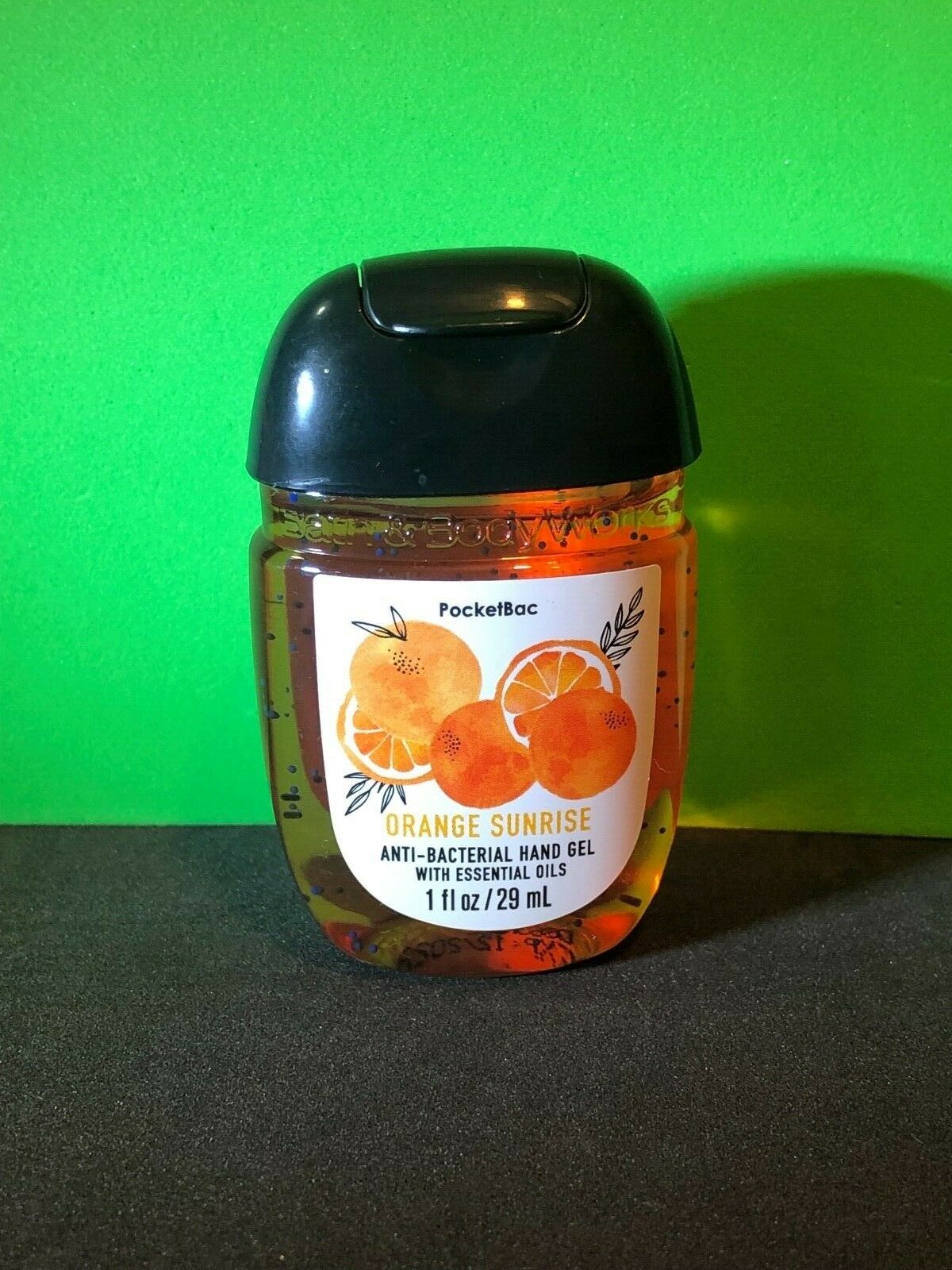 Bath & Body Works ORANGE SUNRISE Anti-Bacterial Hand Gel 1 oz - Fresh Stock Dated February 2026