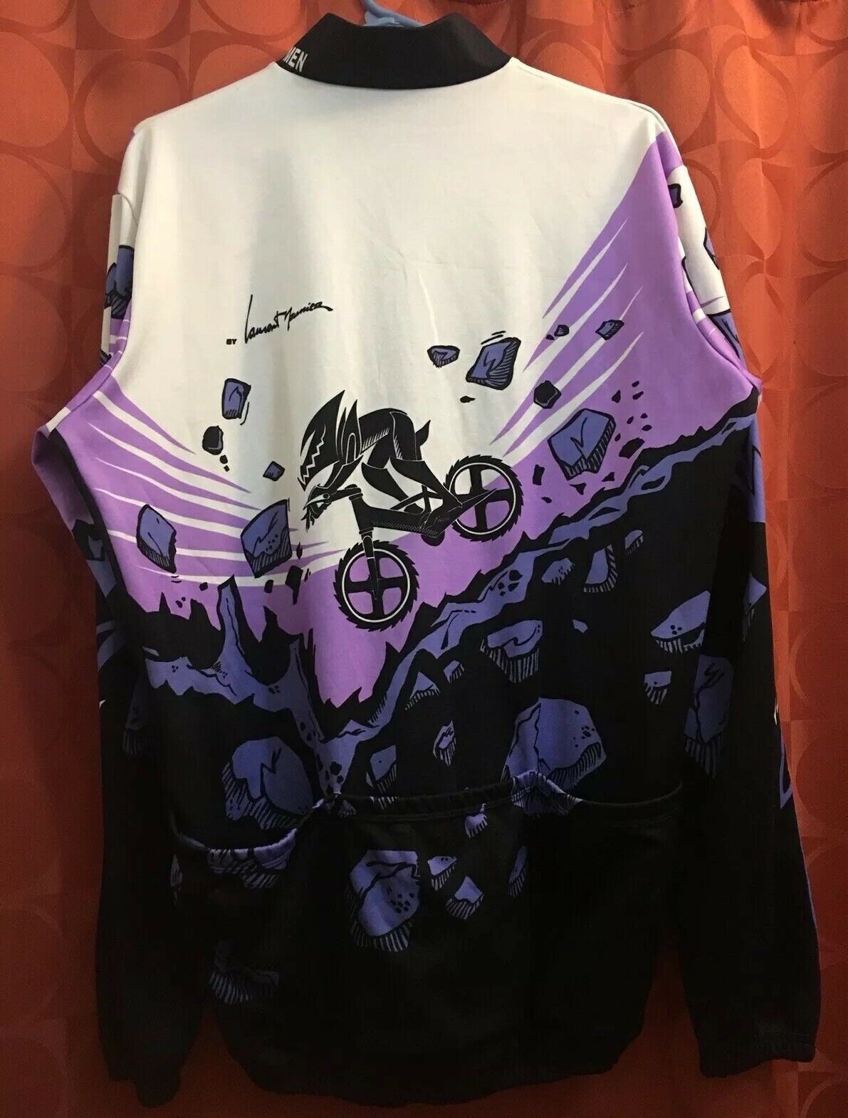 7 XXL Vintage 1990s LA LAURENT MEUNIER VTT Cycling Jersey BELGIUM Mountain Bike - Fresh Stock Dated December 2025