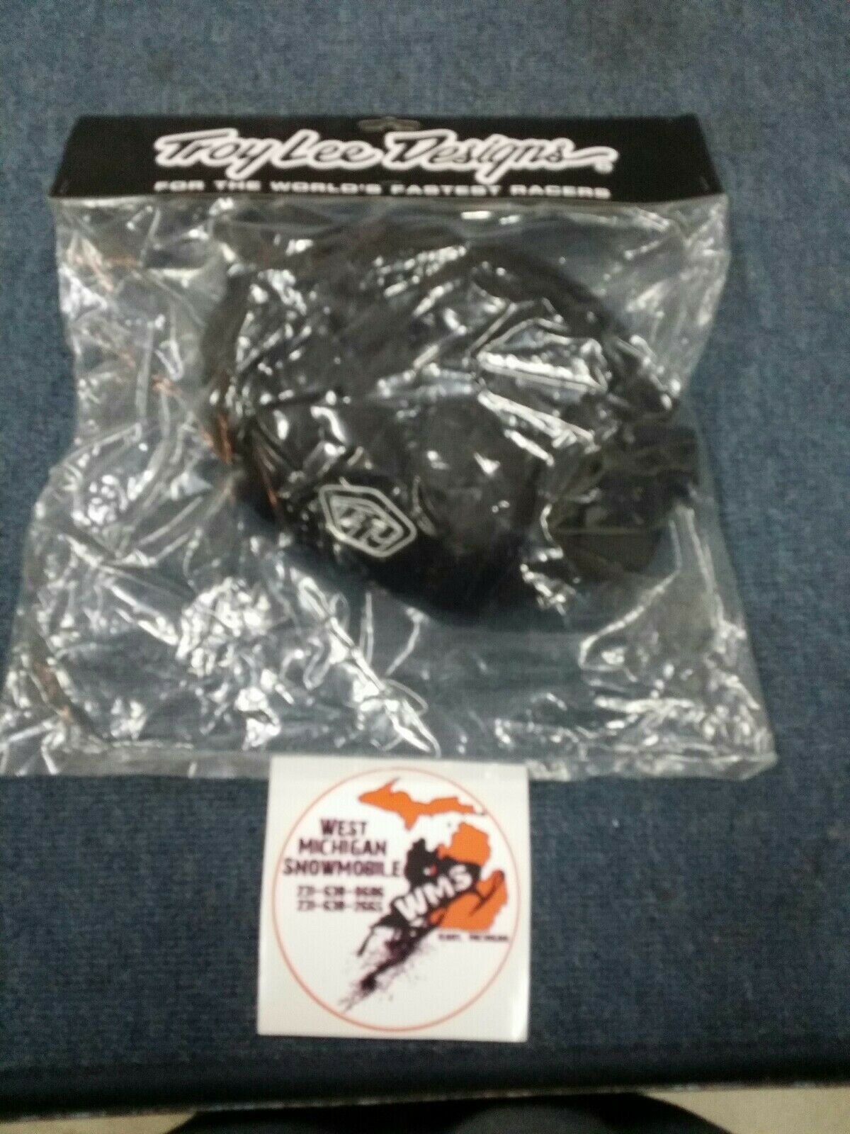 Troy Lee Designs Max Airflow Helmet Top Inner Liner Pad Black NEW P#176003201 - Fresh Stock Dated February 2026