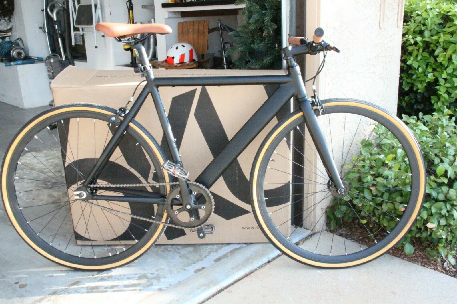 6KU URBAN TRACK BIKE...52cm...Black...UPGRADES...Used...Very Nice.. - Fresh Stock Dated December 2025
