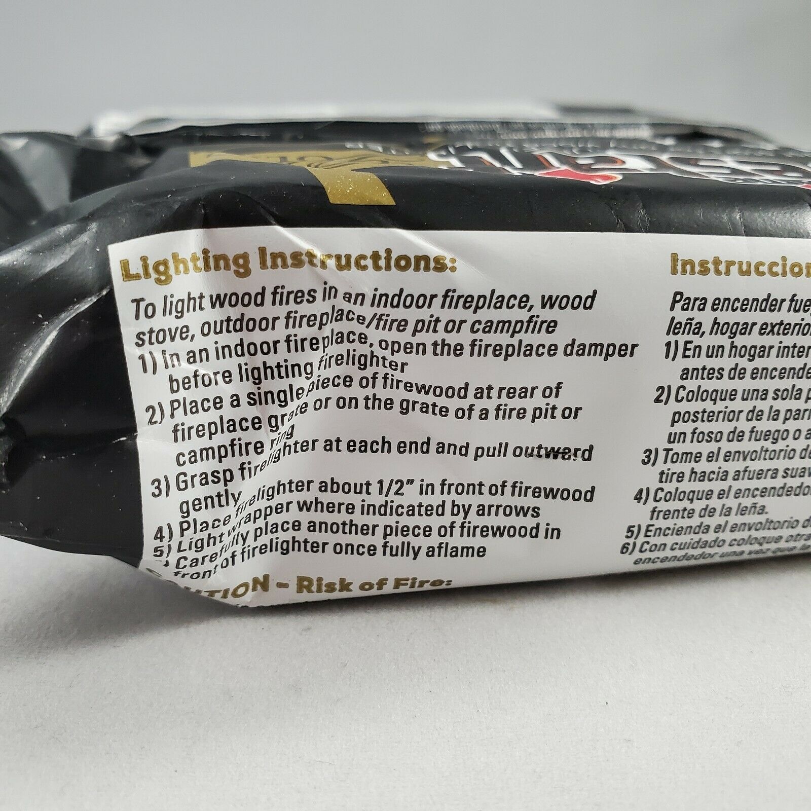 2 x Duraflame Firestart Gold 4.5 oz Ultra-Premium Firelighter - Fresh Stock Dated December 2025