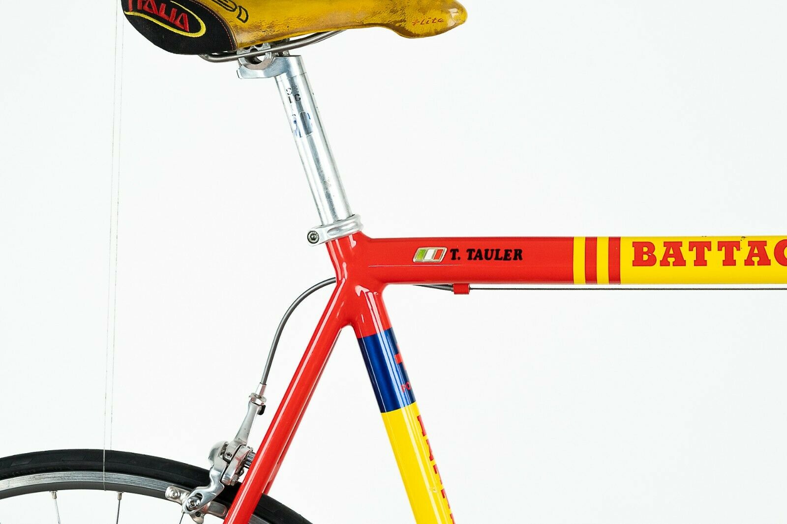 BATTAGLIN AMICA CHIPS TEAM BIKE SHIMANO DURA ACE 9s SPEED SPEED ROAD VINTAGE OLD - Fresh Stock Dated February 2026