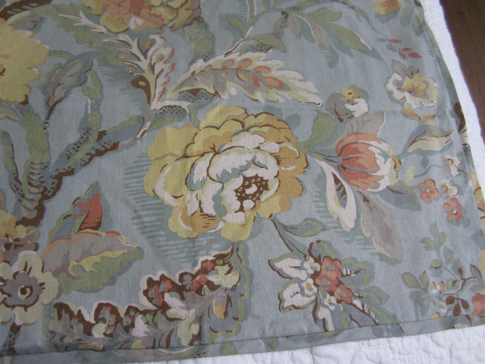 Pair Linen Cotton Standard Shams Pottery Barn Vanessa Excellent Condition - Fresh Stock Dated February 2026