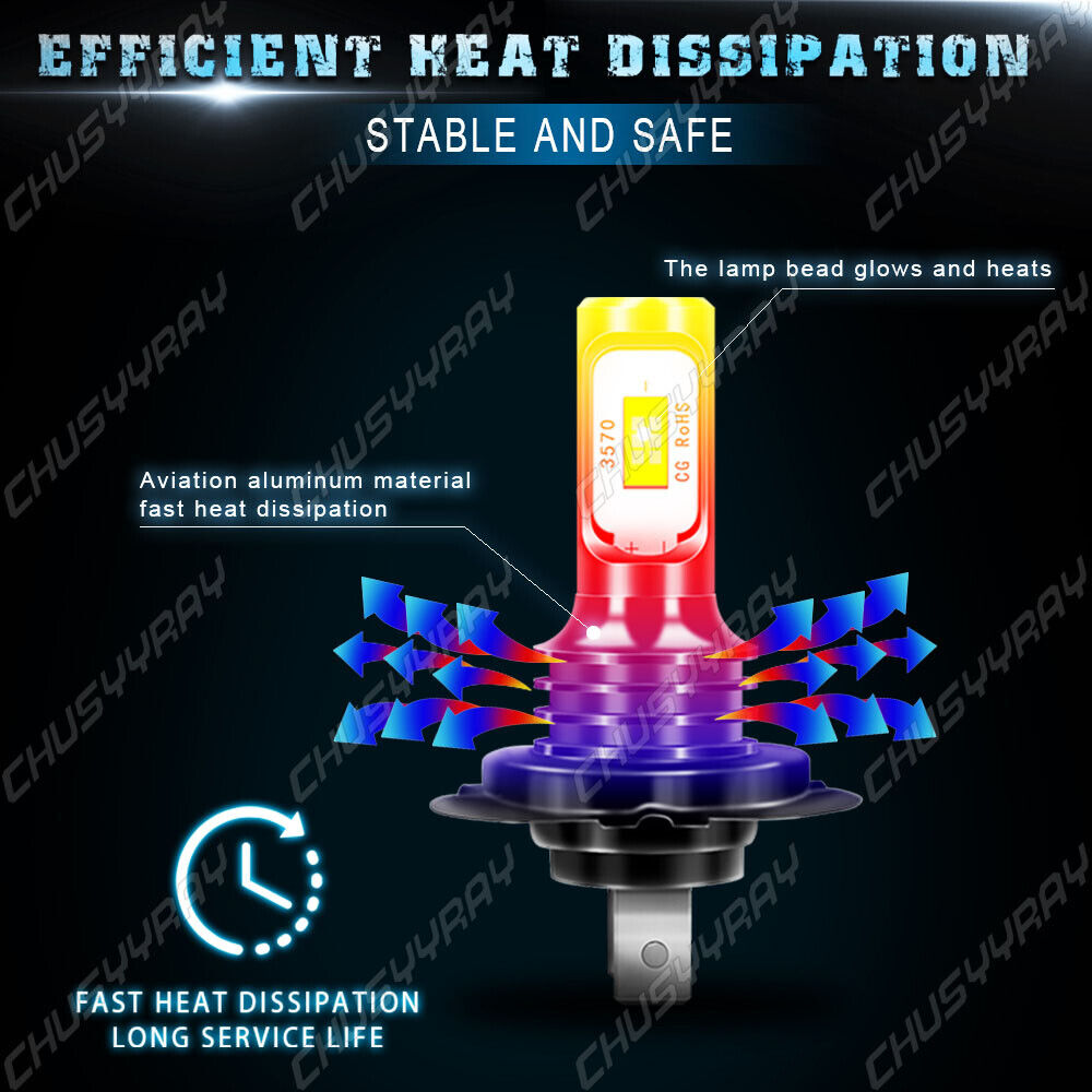 For Suzuki Grand Vitara 2006-2013 Combo LED Headlight Hi-Lo Lights Kit 4x - Fresh Stock Dated February 2026