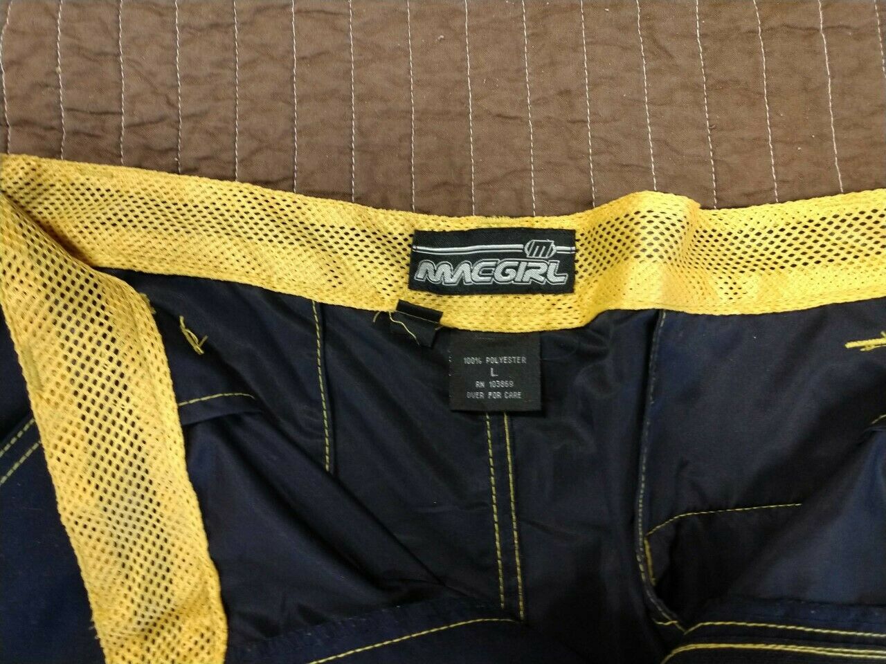 Vintage Macgirl blue and gold Large skirt - Fresh Stock Dated March 2026