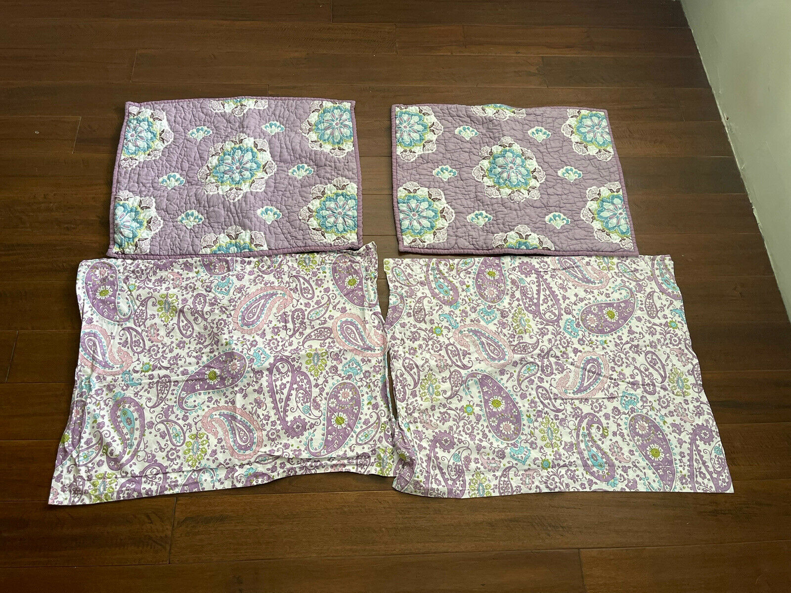 Pottery Barn Kids Brooklyn Purple PaIsley Duvet Full/Q w/ 2 Quilted￼ & 2 Shams - Fresh Stock Dated December 2025