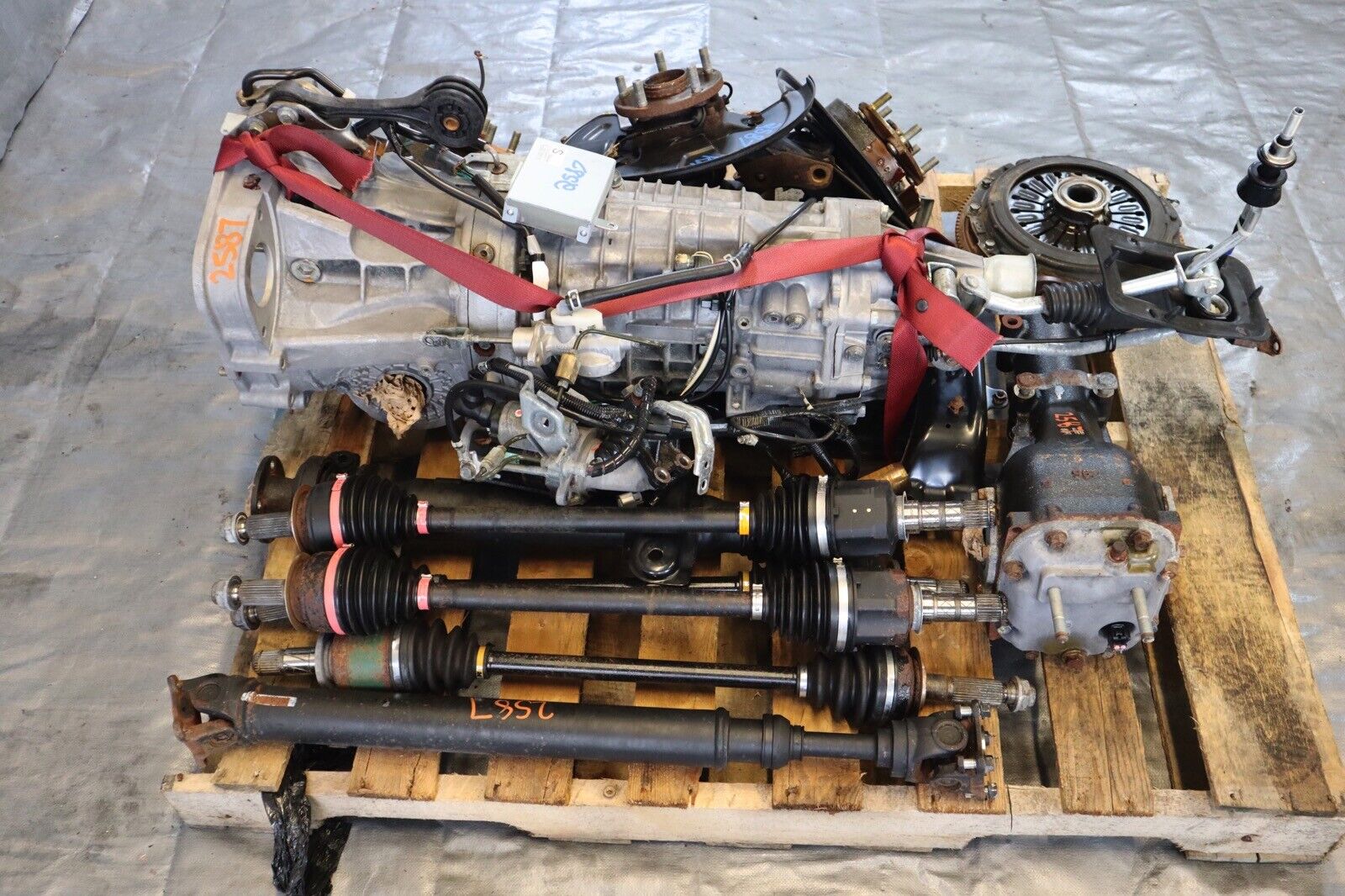2018 SUBARU WRX STI EJ257 OEM 6 SPEED TRANSMISSION SWAP TY856UW6AA 26,489 MILES - Fresh Stock Dated February 2026