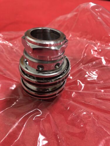 NOS ORIGINAL 80's YST OR TANGE MX3 HEADSET CHROMOLY CHROME BLACK OLD SCHOOL BMX - Fresh Stock Dated December 2025