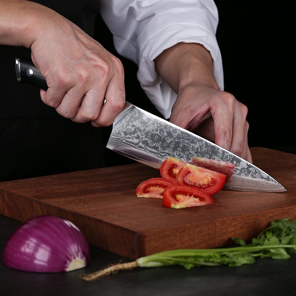7x TURWHO Chef Knife Cleaver Santoku Japanese VG10 Damascus Steel Kitchen Knife - Fresh Stock Dated December 2025
