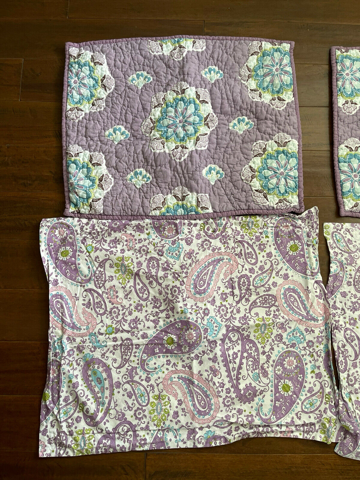 Pottery Barn Kids Brooklyn Purple PaIsley Duvet Full/Q w/ 2 Quilted￼ & 2 Shams - Fresh Stock Dated December 2025