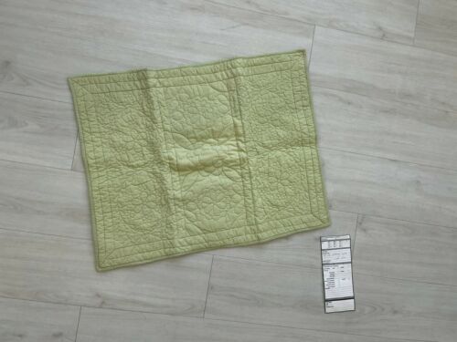 NWT Pottery Barn Kids Whitney Quilted sham green floral - Fresh Stock Dated December 2025