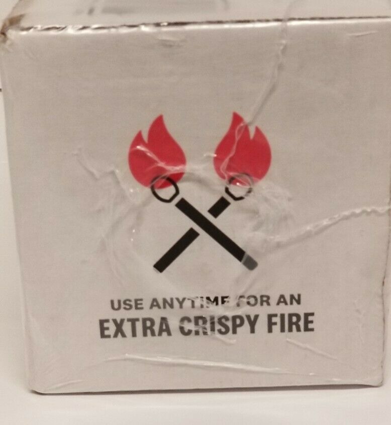 Limited Edition KFC FIRELOG Fire Log Colonels Fried Chicken 11 HERBS & SPICES 🔥 - Fresh Stock Dated December 2025