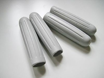 HANDLEBAR RUBBER GRIPS FOR VINTAGE BICYCLE BIKE RALEIGH, HUMBER, RUDGE 2 PAIRS - Fresh Stock Dated December 2025