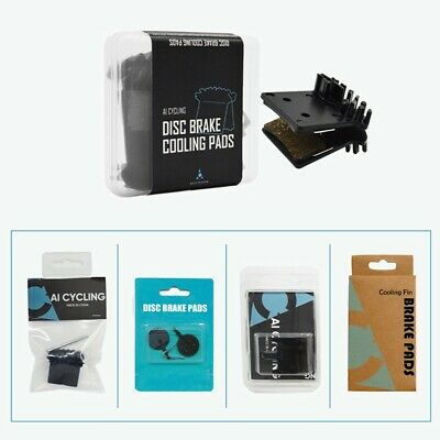 2X For Shimano-J02A Resin Cooling Fin Ice Tech Disc Brake Pads SLX  XTR M8000 UK - Fresh Stock Dated February 2026