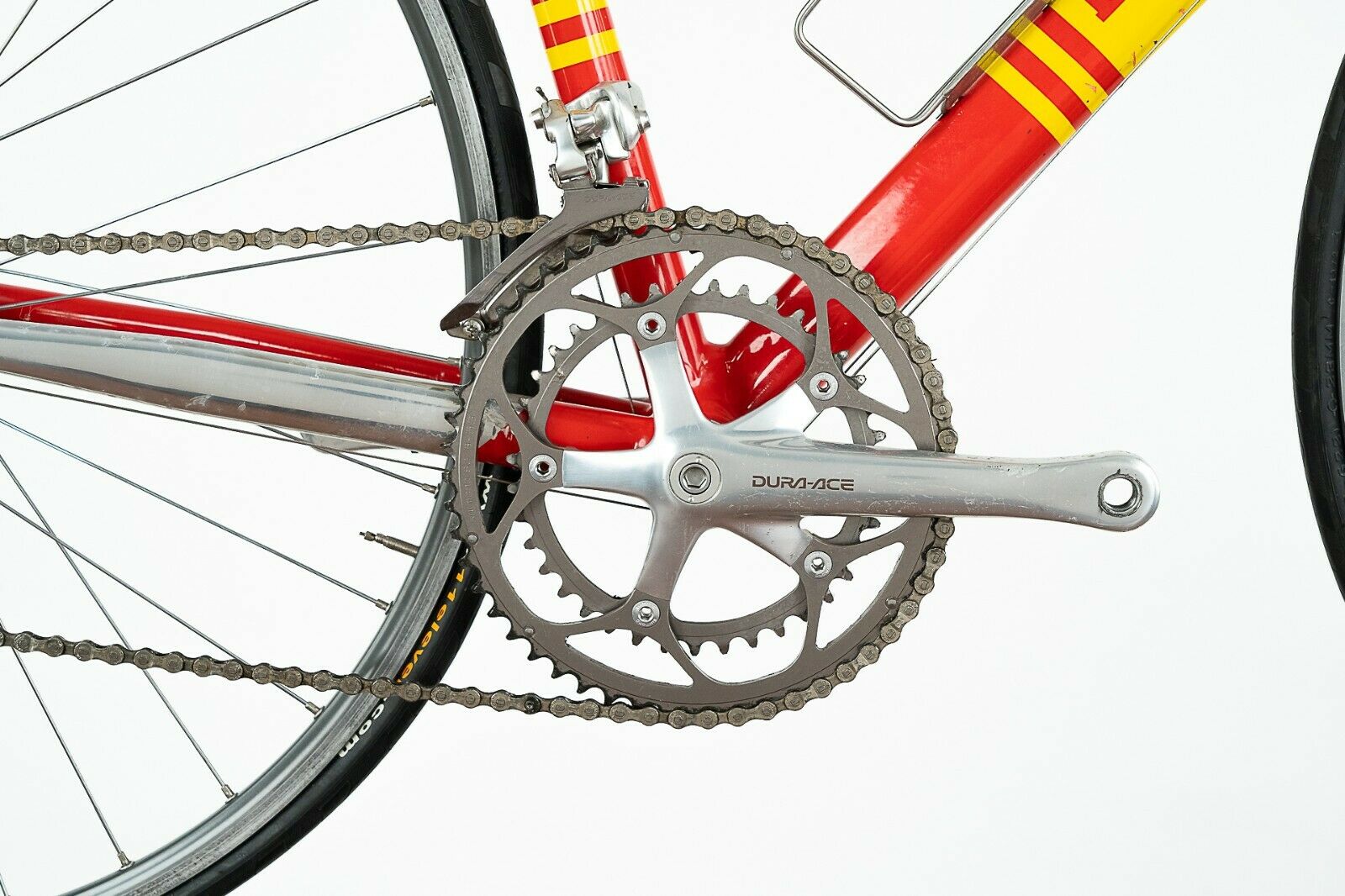 BATTAGLIN AMICA CHIPS TEAM BIKE SHIMANO DURA ACE 9s SPEED SPEED ROAD VINTAGE OLD - Fresh Stock Dated February 2026