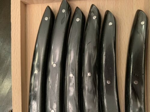 Claude Dozorme Thiers 6 Knive Boxed Set Nacrine Handle - Fresh Stock Dated December 2025