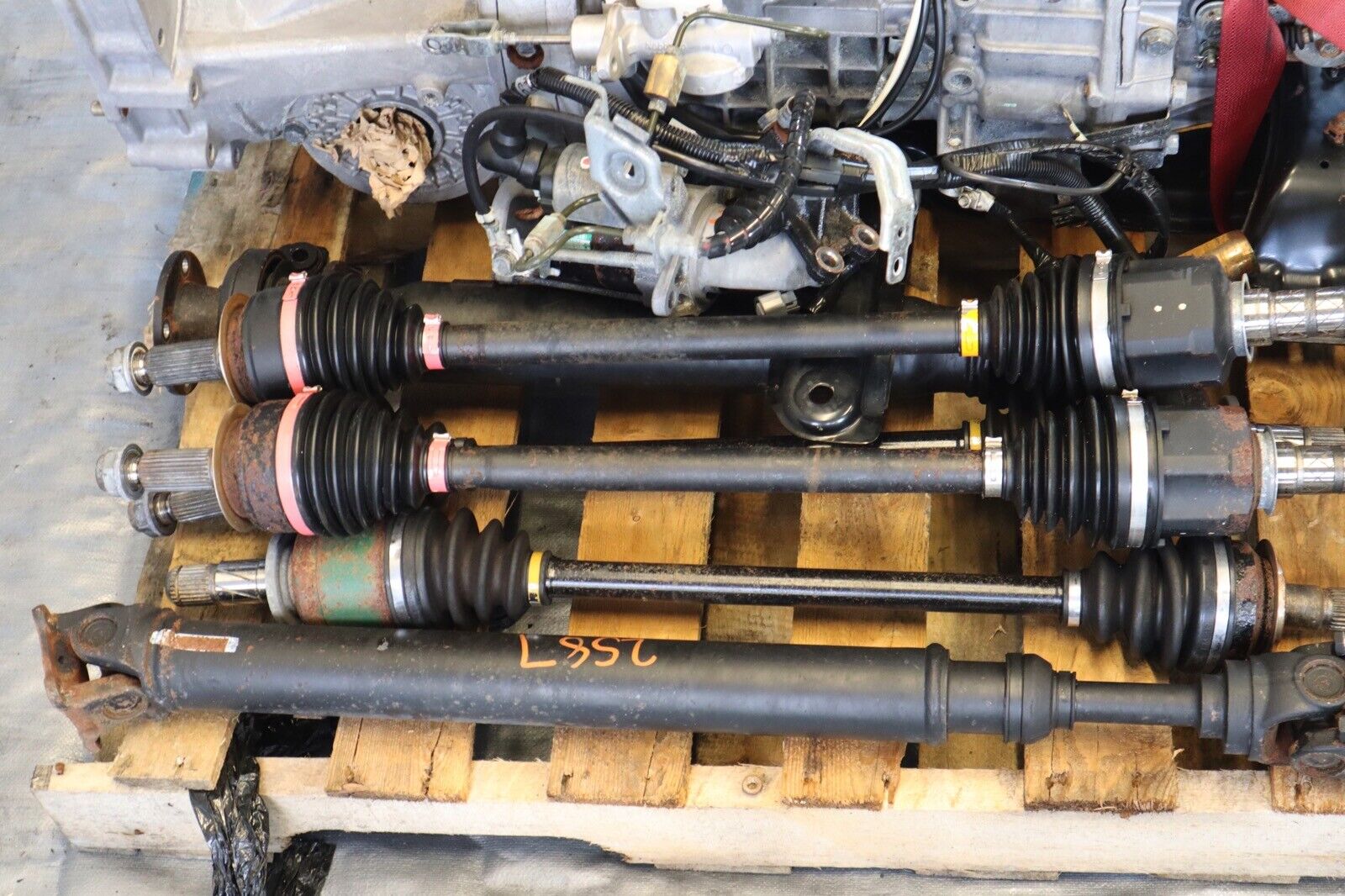 2018 SUBARU WRX STI EJ257 OEM 6 SPEED TRANSMISSION SWAP TY856UW6AA 26,489 MILES - Fresh Stock Dated February 2026