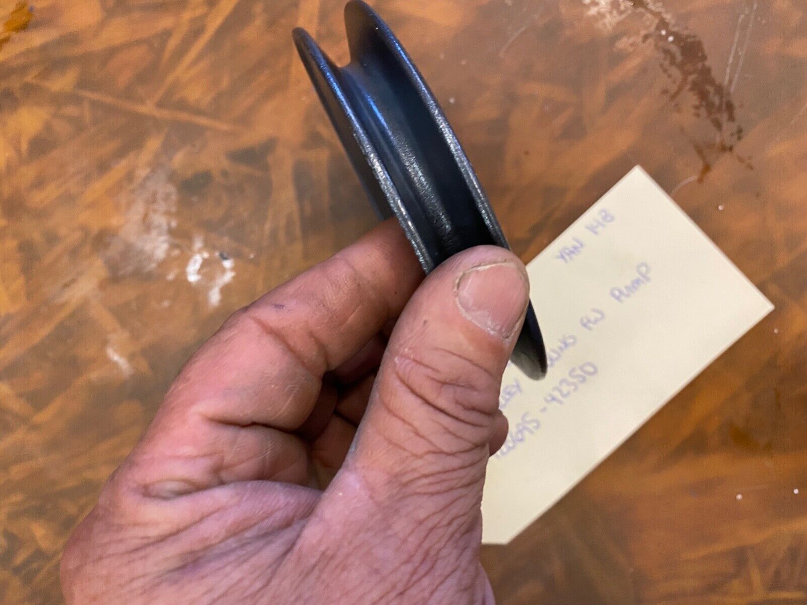 Yanmar 2GMF V-Pulley Cooling FW Pump 128695-42350 Used / Good Condition - Fresh Stock Dated February 2026