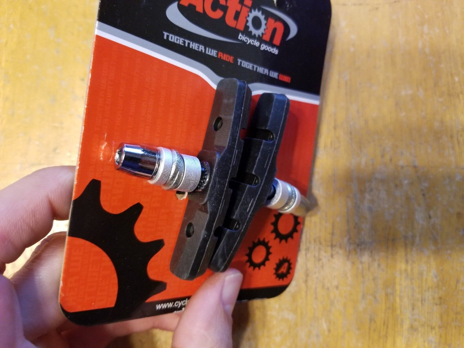 Action V Brake Pads and Shoes - Linear Pull Bike Brake Pads - Fresh Stock Dated February 2026