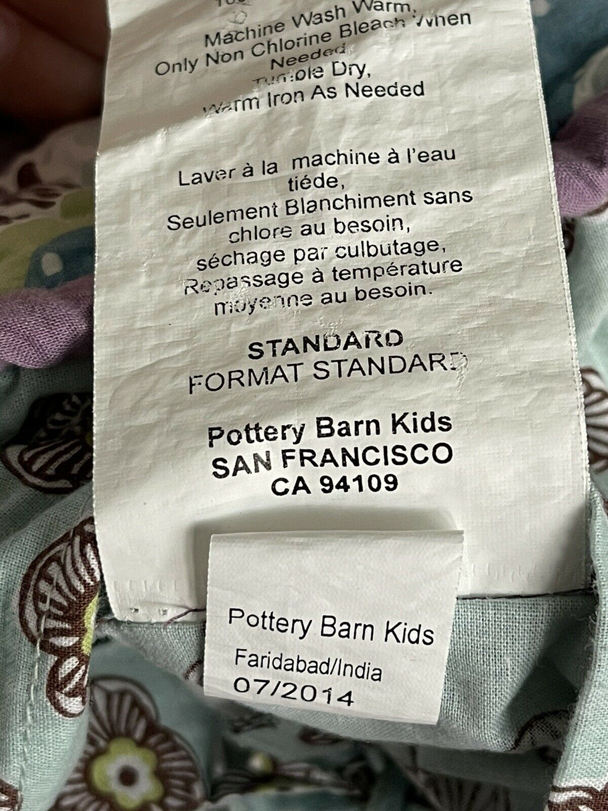 Pottery Barn Kids Brooklyn Purple PaIsley Duvet Full/Q w/ 2 Quilted￼ & 2 Shams - Fresh Stock Dated December 2025