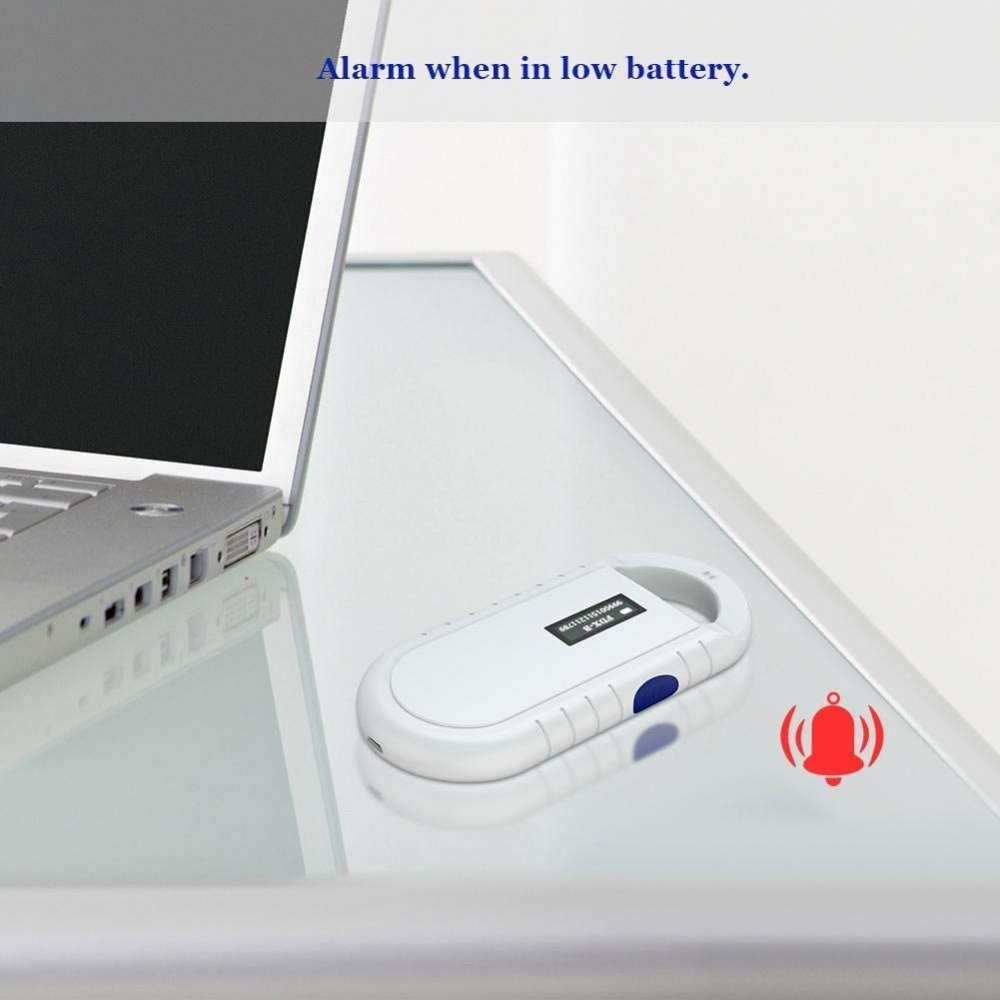 RFID Reader Portable Handheld Universal Animal Chip Pet ID Default - Fresh Stock Dated February 2026