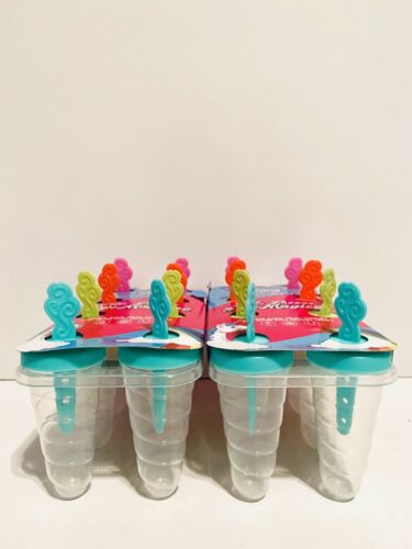 Cool Gear unicorn Ice Pop Popsicle Molds Makes 8 Ice Pops BPA Free lot of 2 NEW - Fresh Stock Dated February 2026