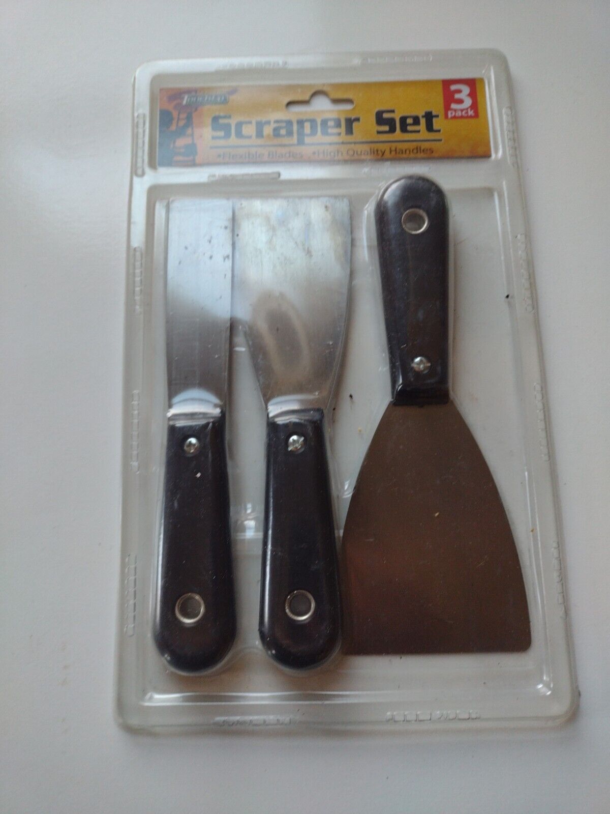Assorted Scraper Tools. Brand New - Fresh Stock Dated December 2025