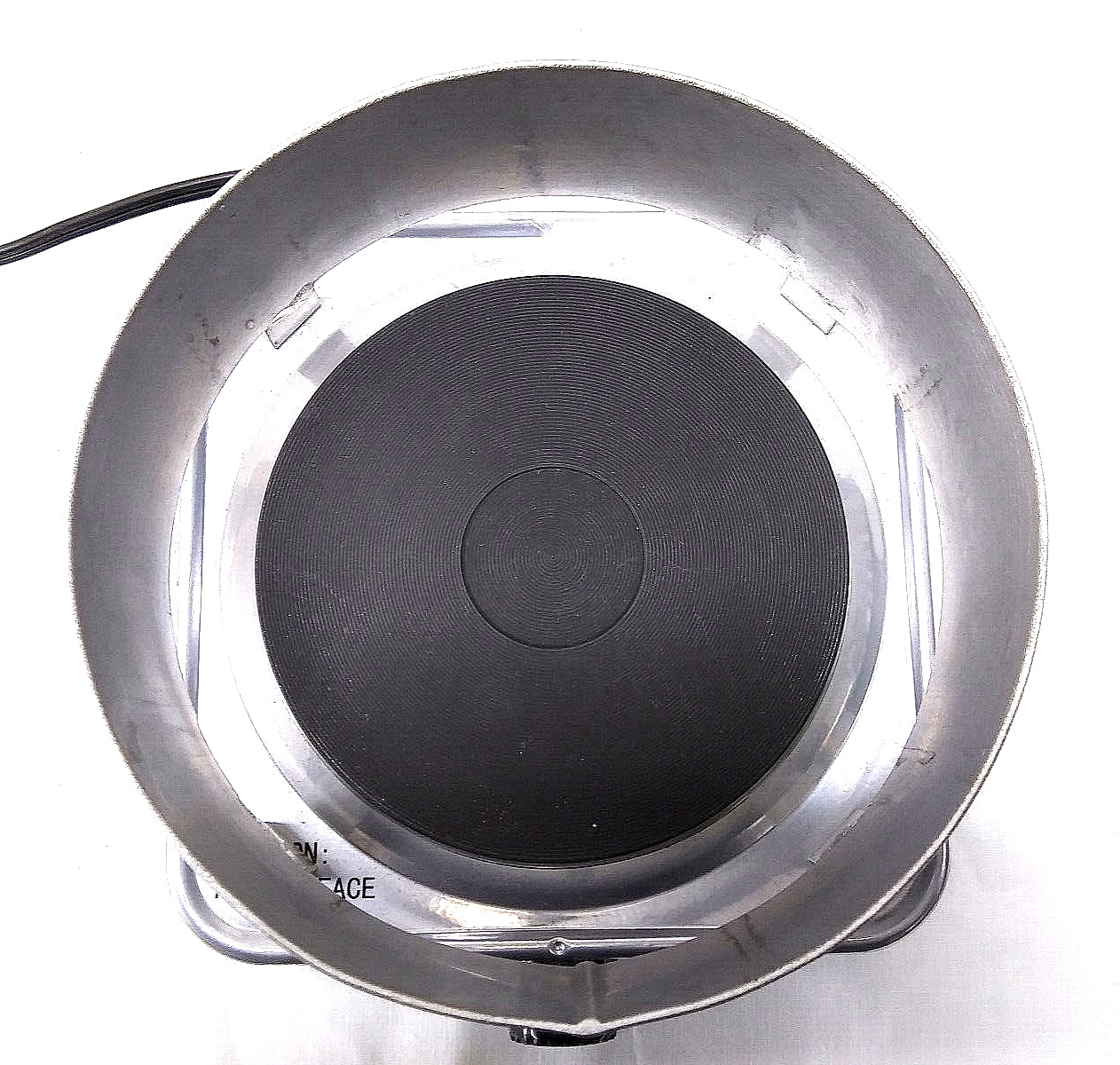 AROMA Single Burner Boat Stove Model No. AHP-303 SB Stainless/Black ~ Tested - Fresh Stock Dated February 2026