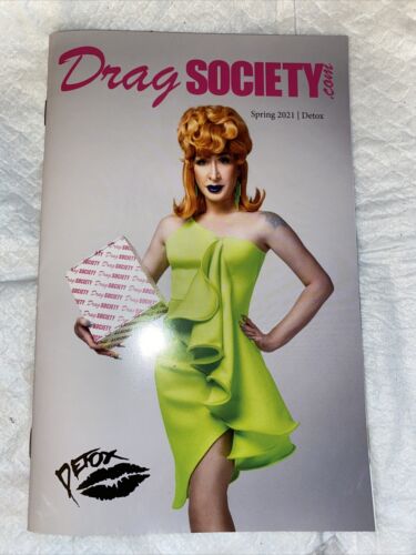 Drag Society ~ DETOX Neon LED Lit Glasses/Lenses ~ Dif Colors, Strobe, Party - Fresh Stock Dated February 2026