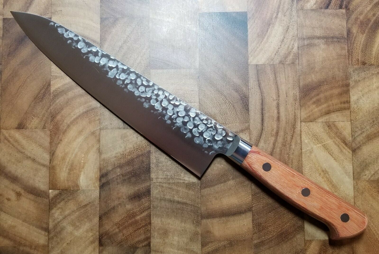 Takamura Tsuchime 210mm Gyuto - Chromax High Carbon Steel - Stainless Clad - Fresh Stock Dated December 2025