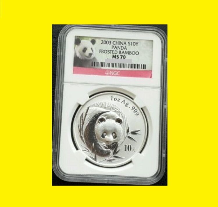 2001-2018 CHINA 10Y 18 OZ SILVER PANDA 18 COINS PERFECT COMPLETE SET NGC MS 70 - Fresh Stock Dated February 2026