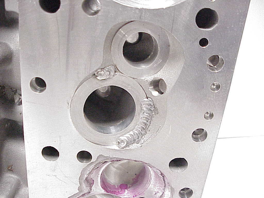 1 SB 2.2 Chevy GM #12480011 Aluminum Head With Damage. NASCAR JR7 - Fresh Stock Dated February 2026