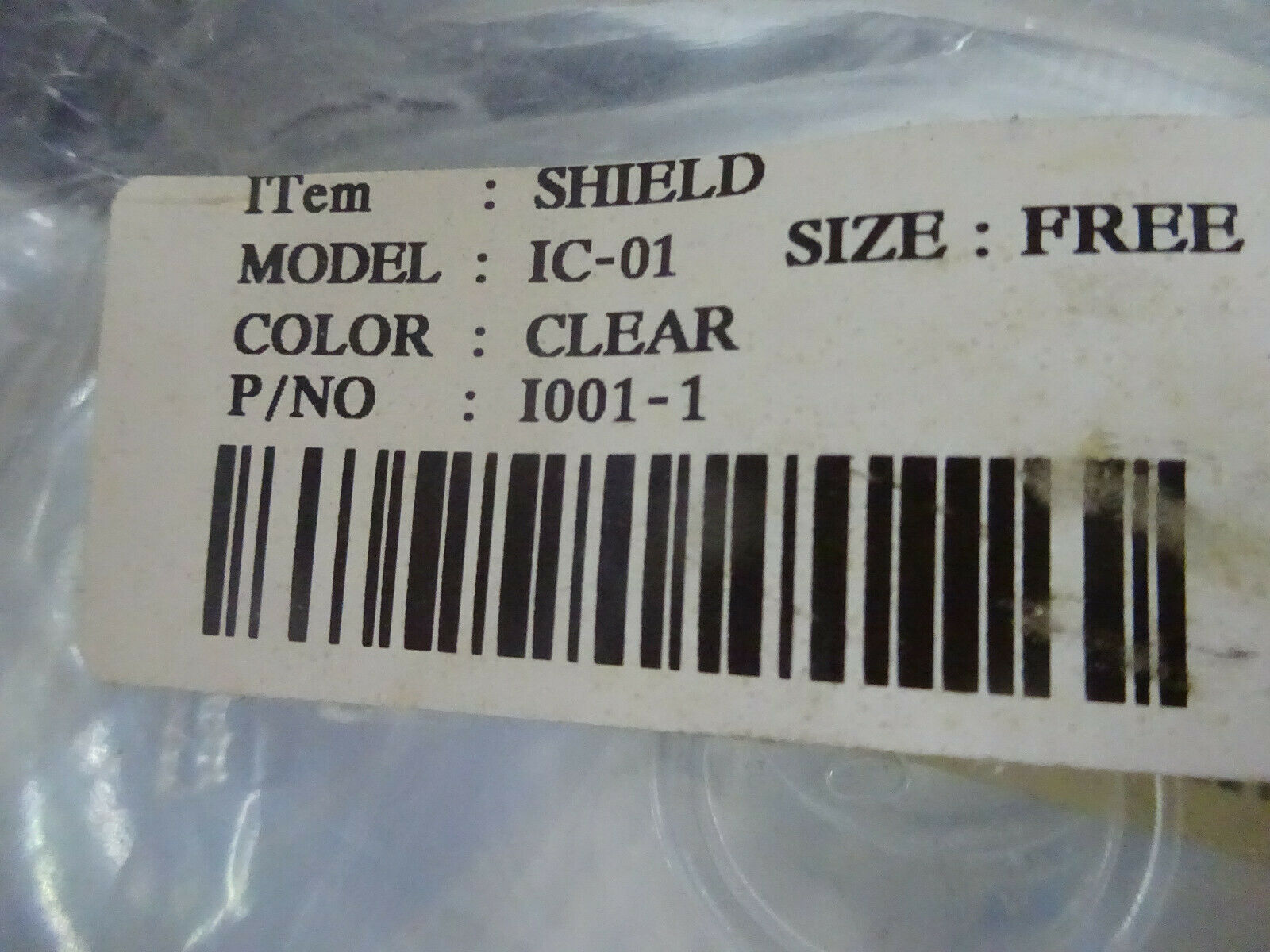ICON Model IC-01 Rpl Clear Shield package of Two - Fresh Stock Dated February 2026