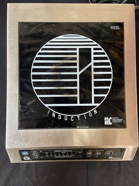 Iwatani IWA-1800 1800 Watt Table Top Induction Unit Electric 1 Burner Hot Plate - Fresh Stock Dated February 2026