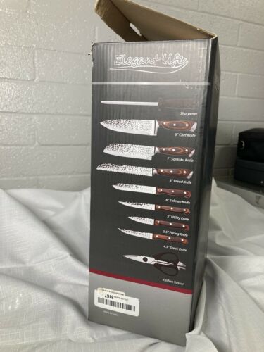 elegant life knife set - Fresh Stock Dated December 2025