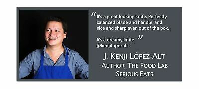 KAN Core Chef Knife 8-inch VG-10 67 layers Damascus Ambidextrous (Non-Hammere... - Fresh Stock Dated December 2025