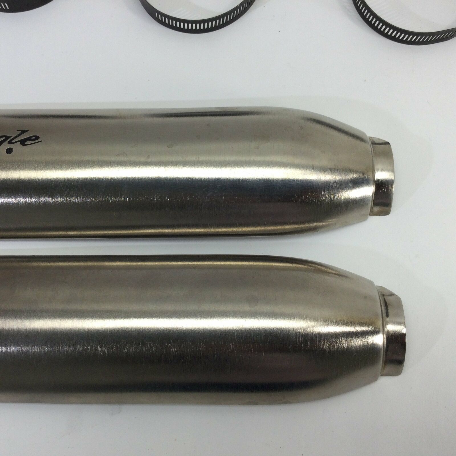 Genuine Harley Davidson Dyna Softail Screamin Eagle Muffler Shields 65400079 - Fresh Stock Dated February 2026