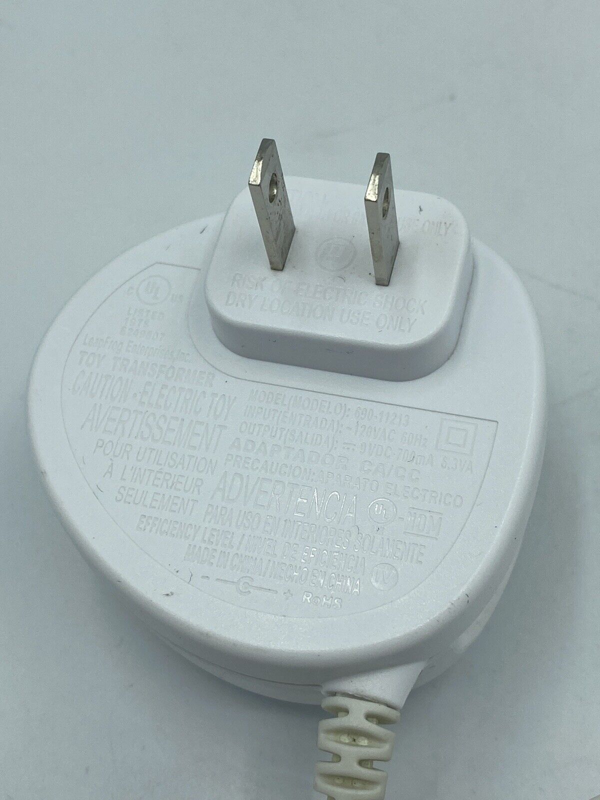 Leapfrog Leapster Leappad AC Adapter 9V Power Supply Charger Original 690-11213 - Fresh Stock Dated February 2026