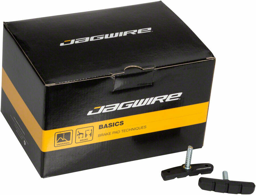 Jagwire Mountain Sport Cantilever Brake Pads Smooth Post 70mm Box of 50 Pairs - Fresh Stock Dated February 2026